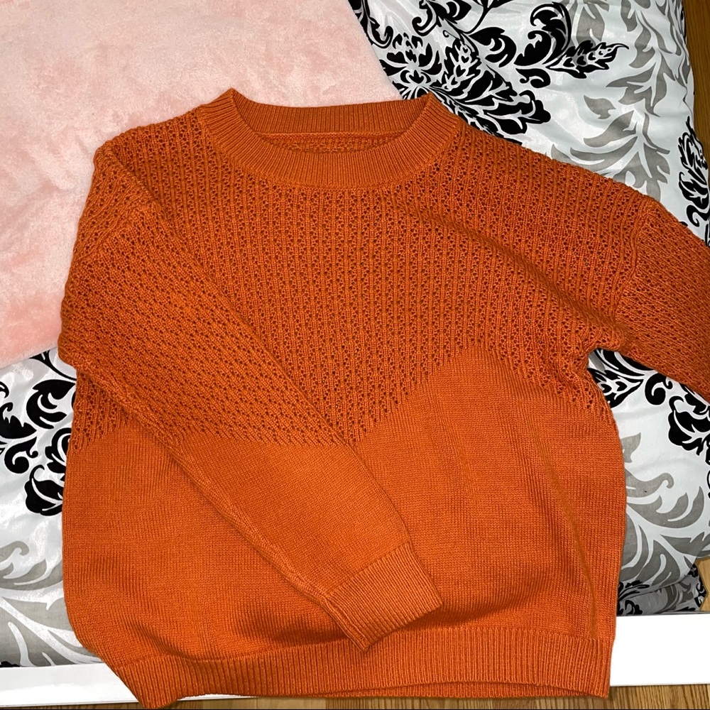 Boutique Brand Orange Sweater